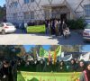 حضور پرشور جامعه دانشگاهی مرکز آموزش علمی کاربردی نورآباد در راهپیمایی ۱۳ آبان